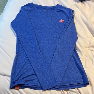 Women's Long Sleeve Blue Top